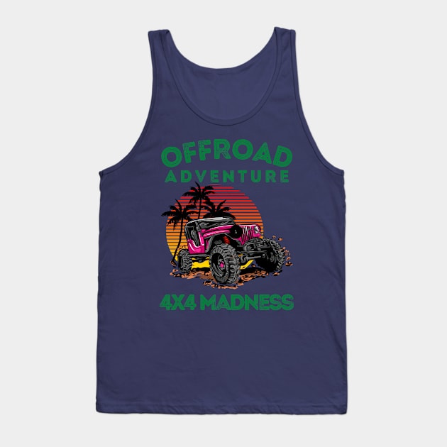 Offroad madness 2 Tank Top by MaxiVision